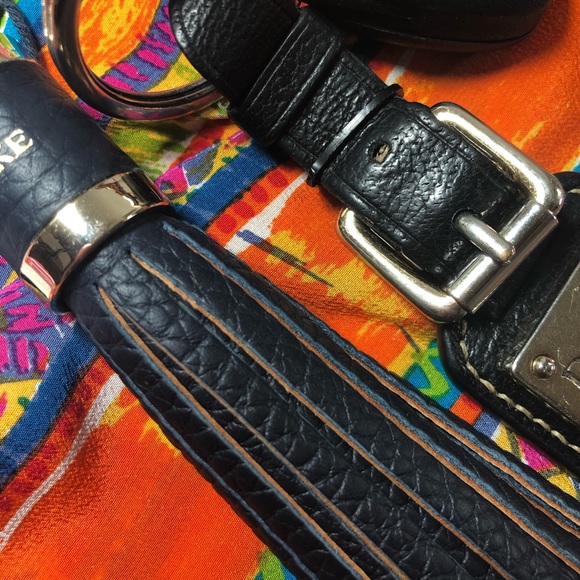 🎉HOST PICK🎉‼️DROP‼️NWT D&B midnightblue embossed key tassel - Picture 5 of 6